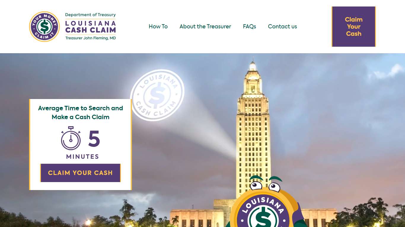 Louisiana Unclaimed Property | LA Cash Claim